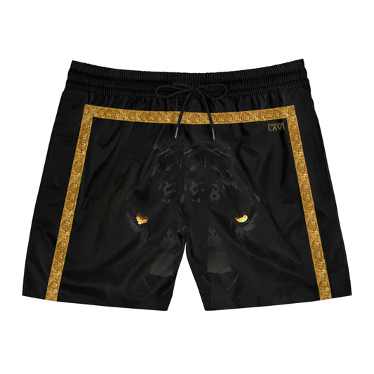 Le Lavi Jardin Jaguar Print Shorts